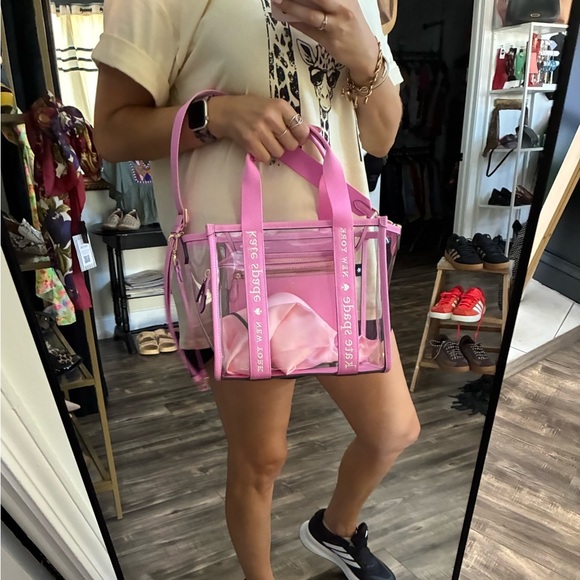 Kate Spade Kip clear tote pink - Picture 7 of 8